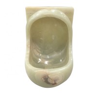 Luxury Wall Mounted Natural  Stone Onyx Urinals For Male