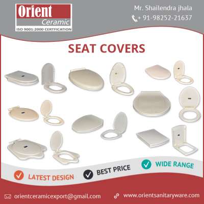 Elongated Portable Travel Toilet Seat Covers in Stylish Designs