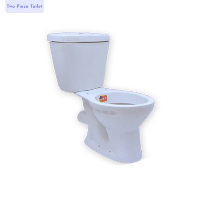 Modern Technology Dual Flush White Ceramic Two Piece Toilet Set at Market Price